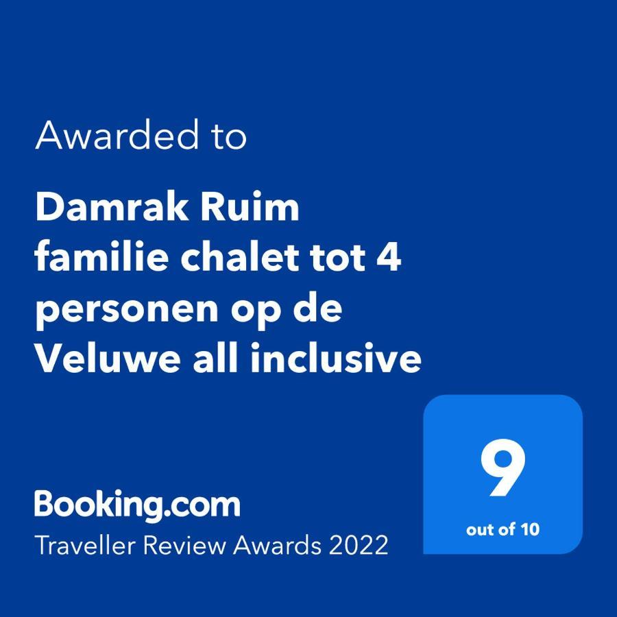 Ruim Familie Chalet Tot 4 Personen Op De Veluwe Bungalowpark De Kern Putten Exterior foto